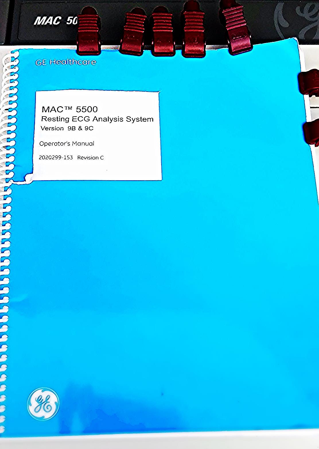 COMPLETE GE MARQUETTE MAC 5000 & SOFTWARE LEADS RESTING ECG EKG SYSTEM FREE SHIP