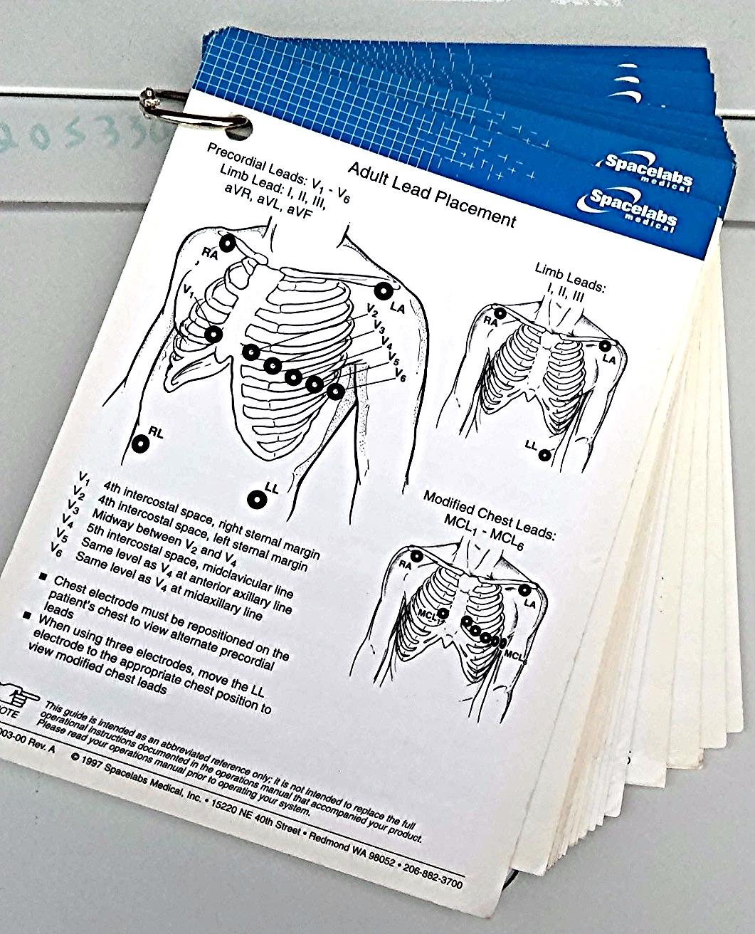 COMPLETE GE MARQUETTE MAC 5000 & SOFTWARE LEADS RESTING ECG EKG SYSTEM FREE SHIP