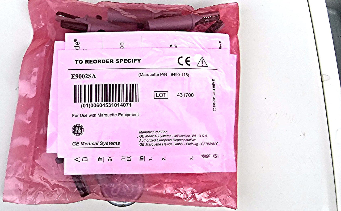 COMPLETE GE MARQUETTE MAC 5000 & SOFTWARE LEADS RESTING ECG EKG SYSTEM FREE SHIP