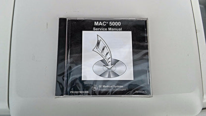 COMPLETE GE MARQUETTE MAC 5000 & SOFTWARE LEADS RESTING ECG EKG SYSTEM FREE SHIP