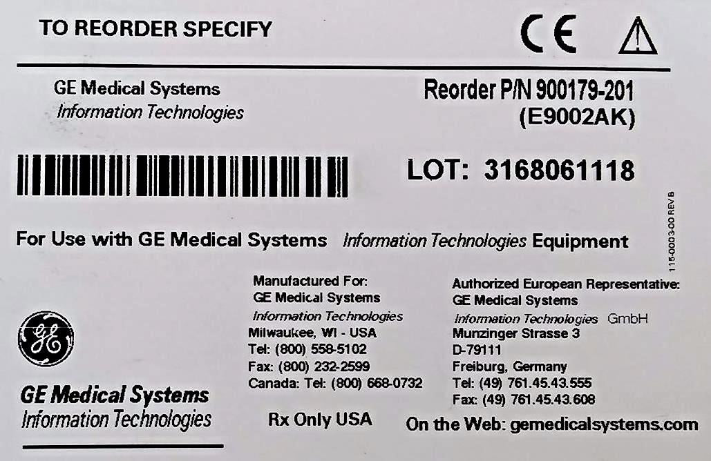 COMPLETE GE MARQUETTE MAC 5000 & SOFTWARE LEADS RESTING ECG EKG SYSTEM FREE SHIP