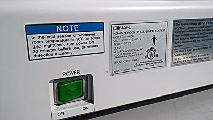 KONAN SP-4000 SPECULAR MICROSCOPE MODEL FREE SHIP