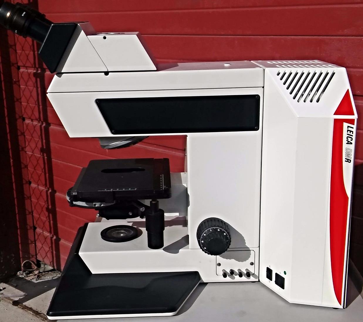 LEICA DMR SCANNING CONFOCAL RESEARCH EPI-FLUORESCENCE MICROSCOPE Parts FREE SHIP