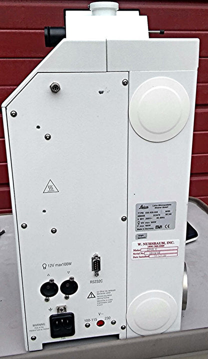 LEICA DMRE SCANNING CONFOCAL EPI-FLUORESCENCE MICROSCOPE Power Supply FREESHIP