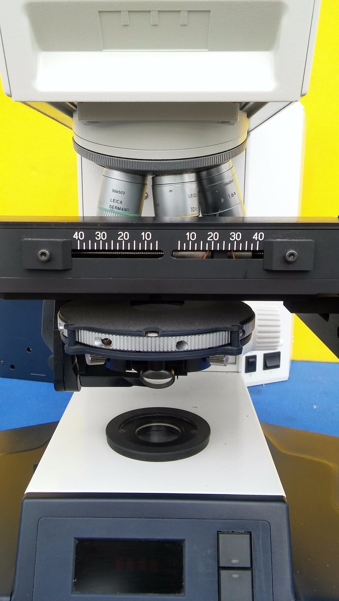 LEICA DMRE SCANNING CONFOCAL EPI-FLUORESCENCE MICROSCOPE Power Supply FREESHIP