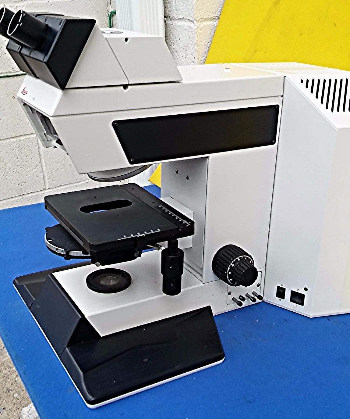 LEICA DMR SCANNING CONFOCAL RESEARCH EPI-FLUORESCENCE MICROSCOPE Parts FREE SHIP