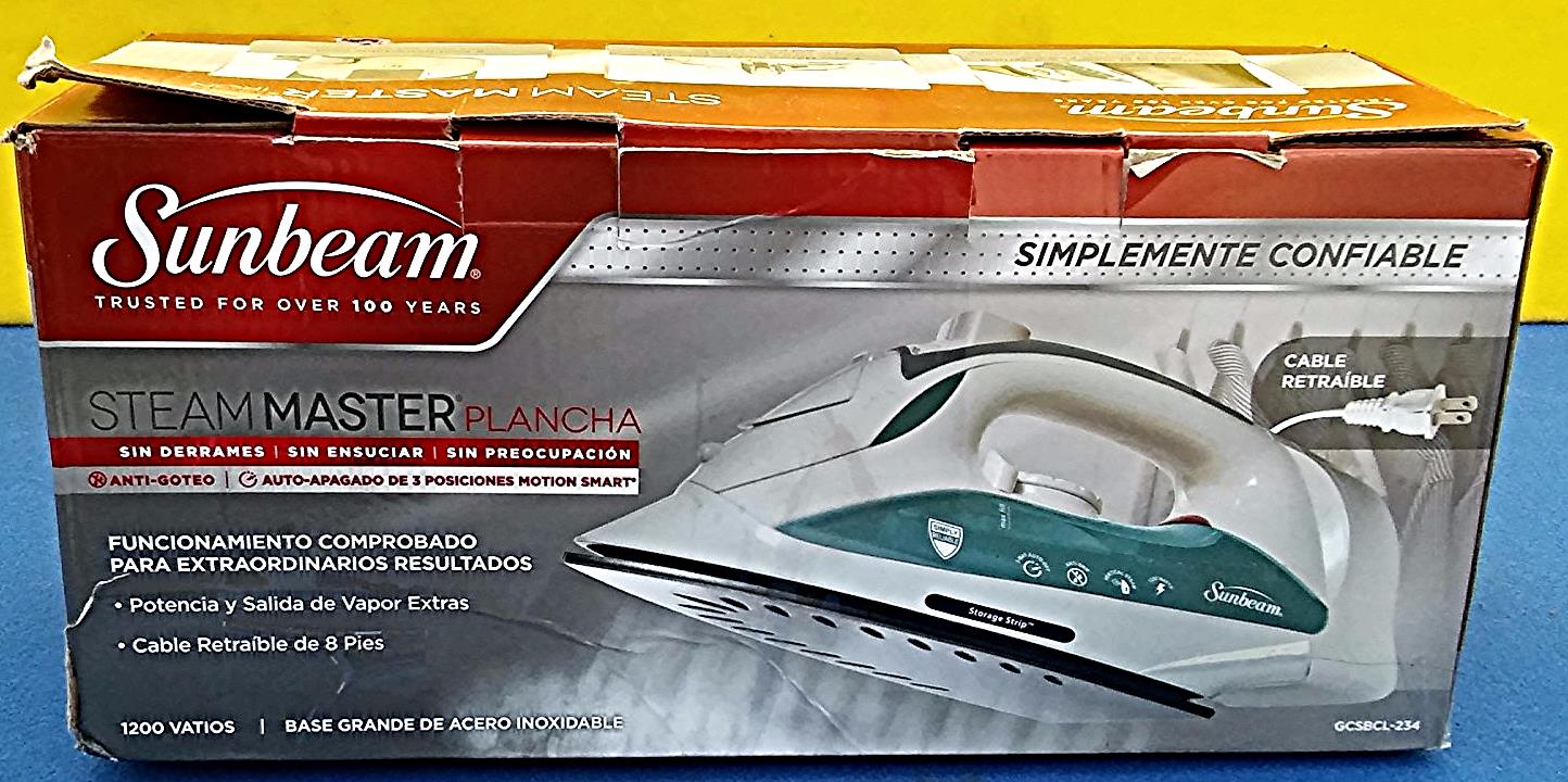 SUNBEAM MASTER PROFESSIONAL IRON GCSBCL-234 FREE SHIP