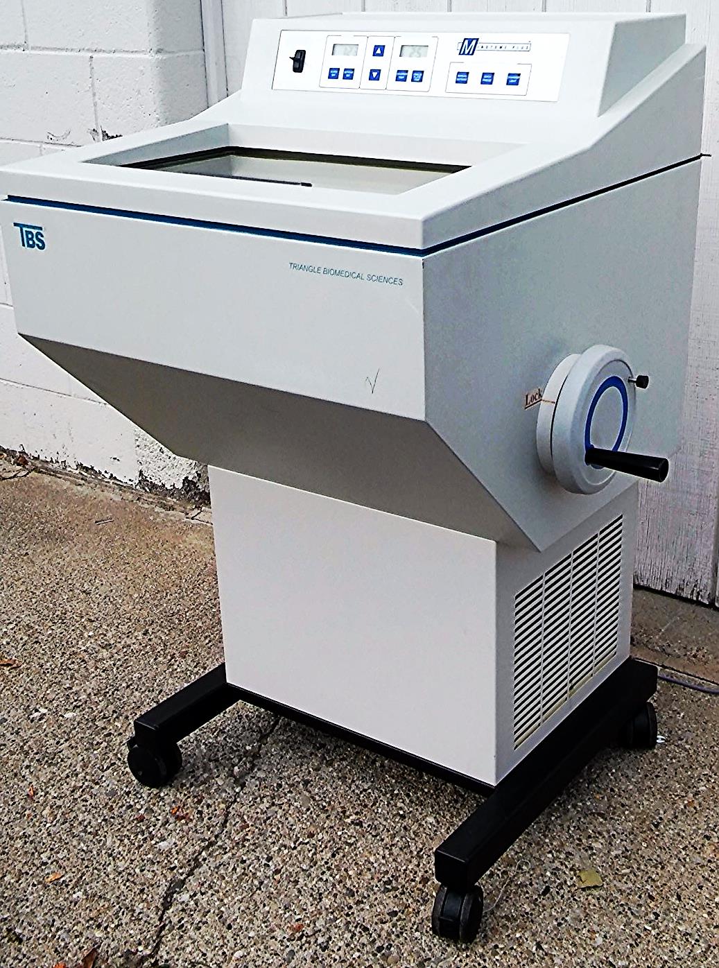 TBS TRIANGLE BIOMEDICAL MINOTOME PLUS REFRIGERATED MICROTOME WATCHVIDEO FREESHIP