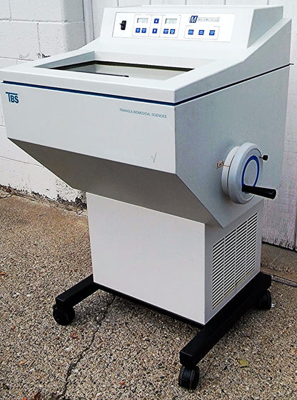 TBS TRIANGLE BIOMEDICAL MINOTOME PLUS REFRIGERATED MICROTOME WATCHVIDEO FREESHIP