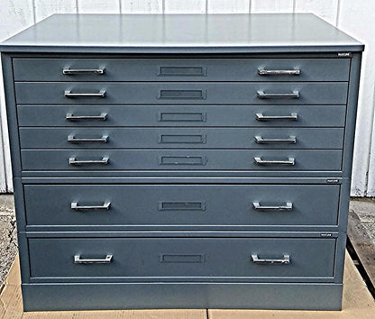 MAYLINE BASE PLUS 5 DRAWER MAP FLAT FILE 56 x 40 deep PERFECT!