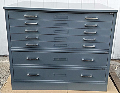 MAYLINE BASE PLUS 5 DRAWER MAP FLAT FILE 56 x 40 deep PERFECT!