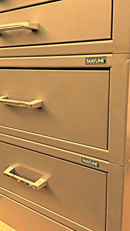 MAYLINE BASE PLUS 5 DRAWER MAP FLAT FILE 56 x 40 deep PERFECT!