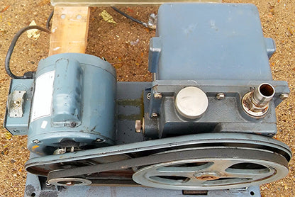 WELCH DUOSEAL 1402 Rotary Vane Vacuum Pump Emerson 1/2HP 1725 Motor WATCH VIDEO