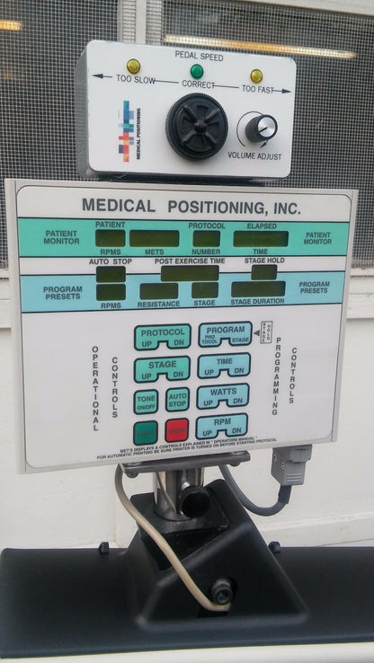 HI LO POWER ECHO BED MEDICAL ERGOMETER STRESS ECHOCARDIOGRAM WATCHVIDEO FREESHIP