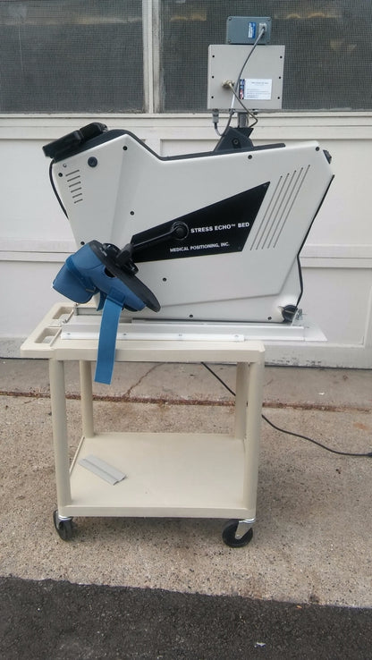 HI LO POWER ECHO BED MEDICAL ERGOMETER STRESS ECHOCARDIOGRAM WATCHVIDEO FREESHIP