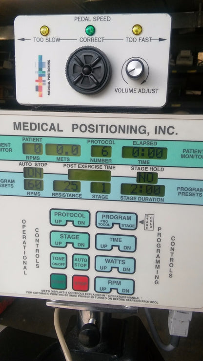 HI LO POWER ECHO BED MEDICAL ERGOMETER STRESS ECHOCARDIOGRAM WATCHVIDEO FREESHIP