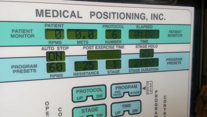 HI LO POWER ECHO BED MEDICAL ERGOMETER STRESS ECHOCARDIOGRAM WATCHVIDEO FREESHIP