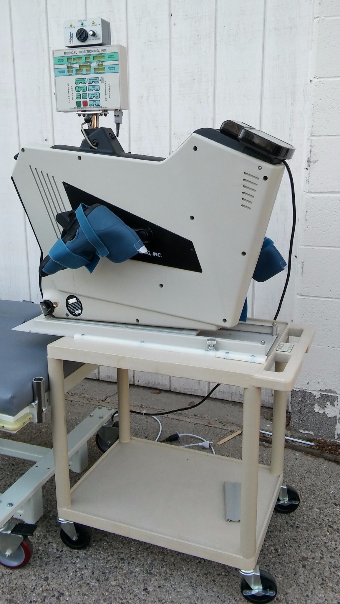 HI LO POWER ECHO BED MEDICAL ERGOMETER STRESS ECHOCARDIOGRAM WATCHVIDEO FREESHIP