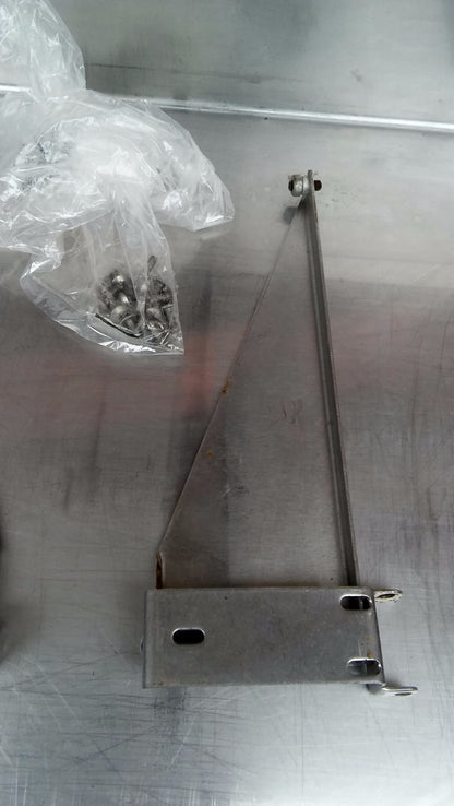 ATLAS METAL IND SET-N-SERVE ICED SALAD FOOD COLD BAR BUFFET 2 SIDE TRAY & HOOD j