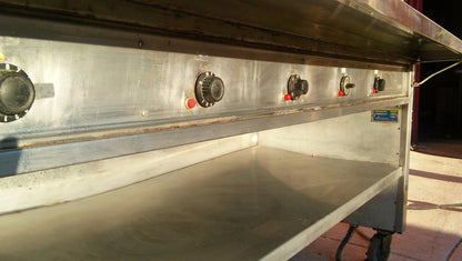 PRECISION 5 WELL 79x28x35 FOOD WARMER BUFFET SNEEZE GUARD RESTAURANT FREE SHIP