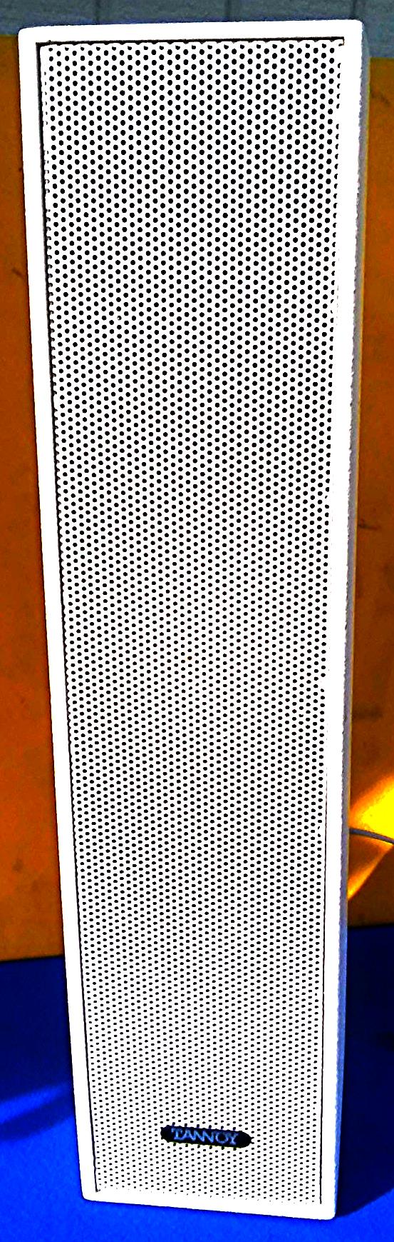 4 TANNOY i7 WH COLUMN ARRAY STYLE SPEAKERS WORKING PERFECT WATCH VIDEO FREE SHIP