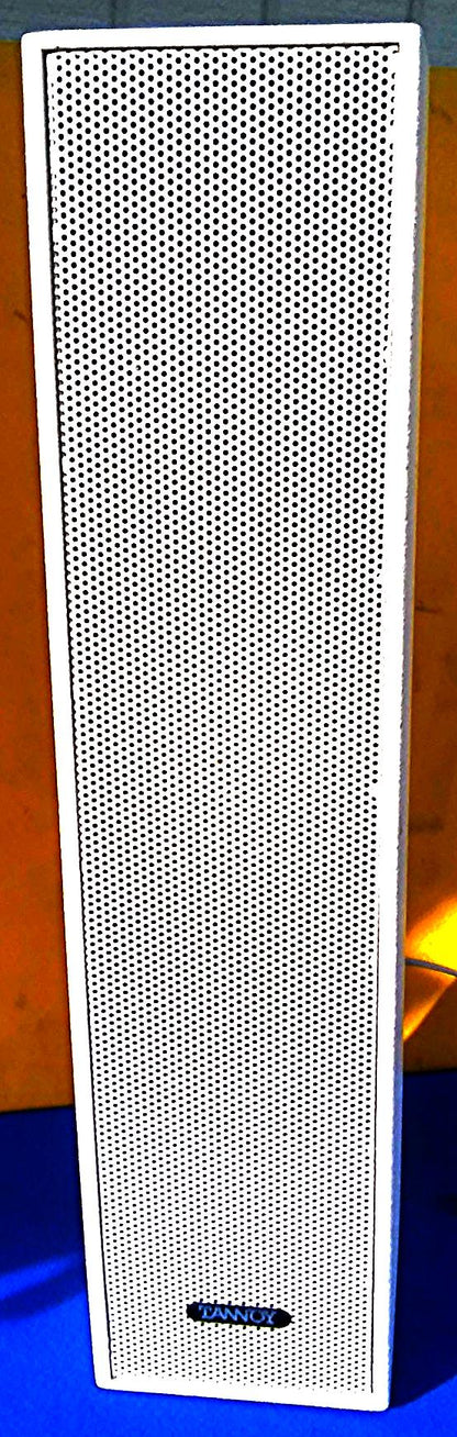 4 TANNOY i7 WH COLUMN ARRAY STYLE SPEAKERS WORKING PERFECT WATCH VIDEO FREE SHIP