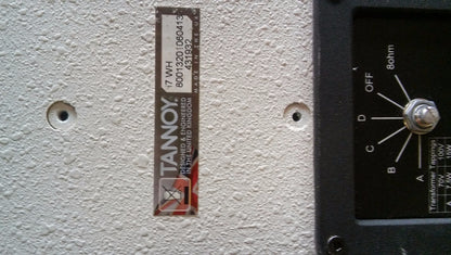 4 TANNOY i7 WH COLUMN ARRAY STYLE SPEAKERS WORKING PERFECT WATCH VIDEO FREE SHIP