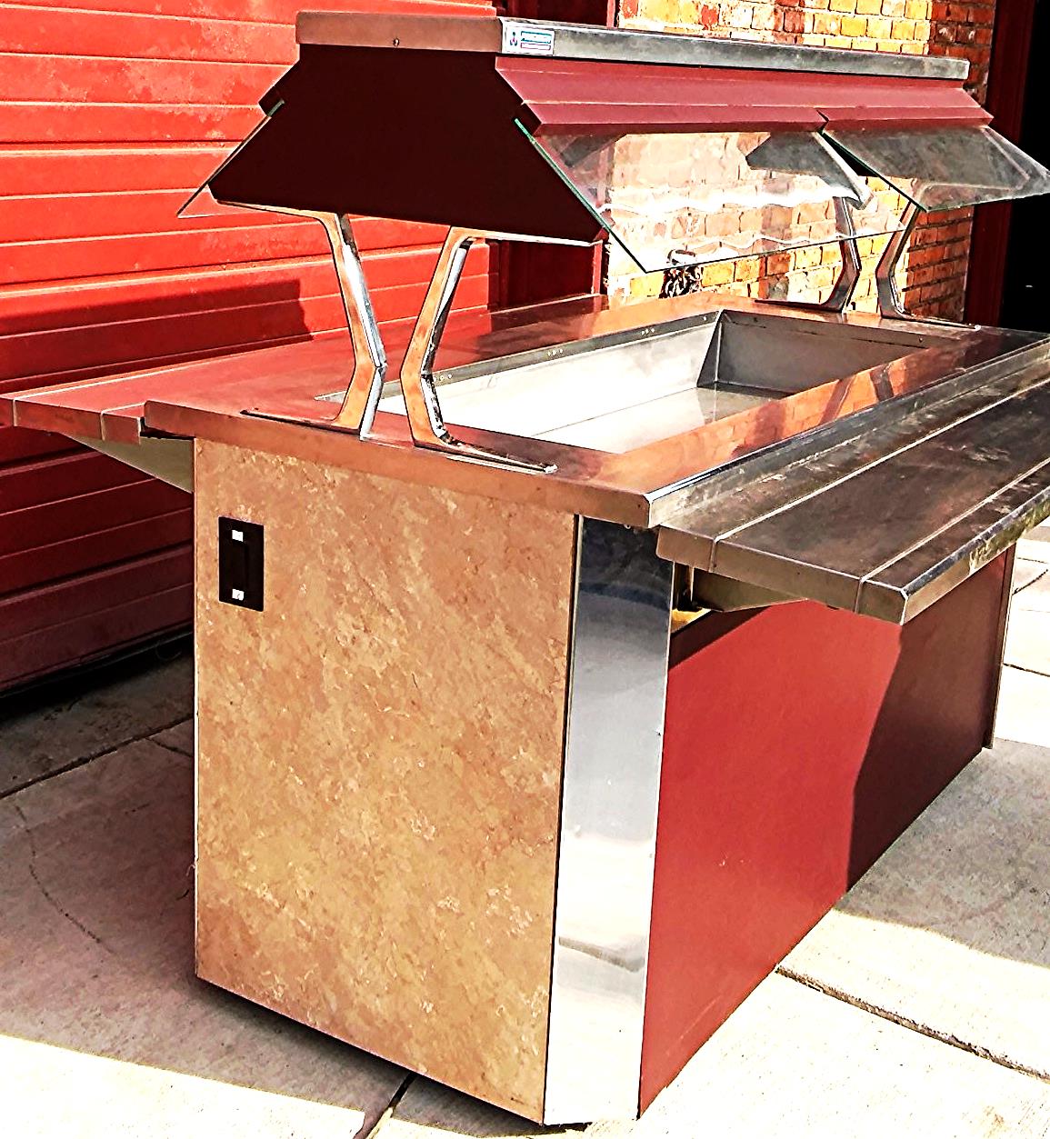 PRECISION SET-N-SERVE ICED SALAD FOOD COLD BAR BUFFET DSCRBU 326 FREE SHIP