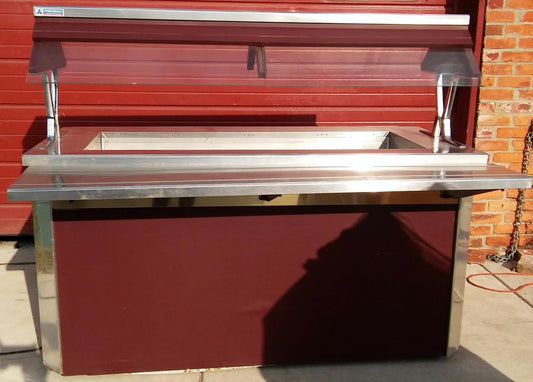 PRECISION SET-N-SERVE ICED SALAD FOOD COLD BAR BUFFET DSCRBU 326 FREE SHIP