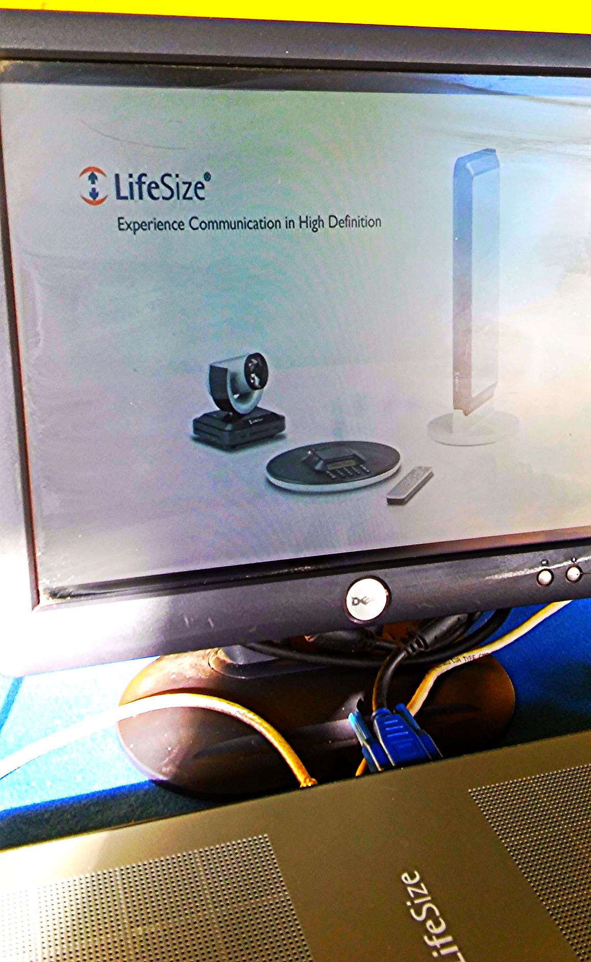 LIFESIZE PHONE CAMERA ROOM VIDEO CONFERENCE SYSTEM PERFECT WATCH VIDEO FREE SHIP