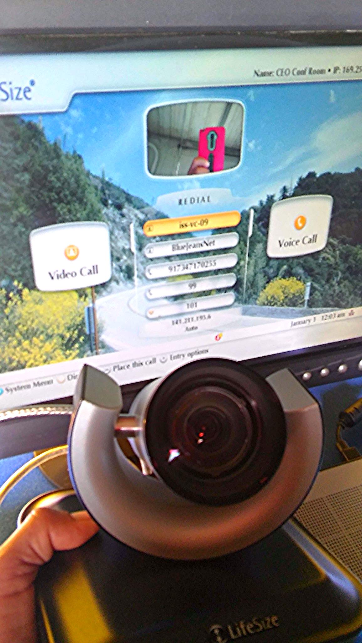 LIFESIZE PHONE CAMERA ROOM VIDEO CONFERENCE SYSTEM PERFECT WATCH VIDEO FREE SHIP