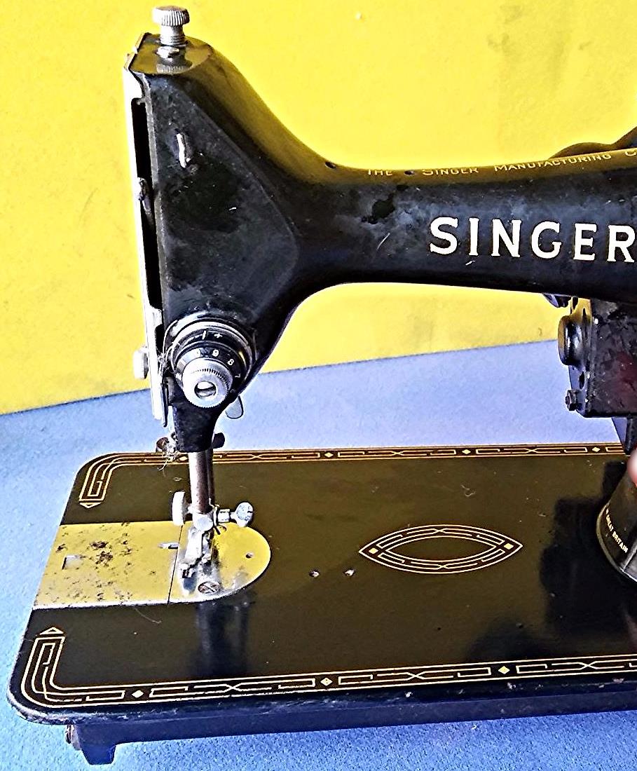 1955 SINGER MODEL 99K SEWING MACHINE EK966509 PERFECT WATCH VIDEO FREESHIP
