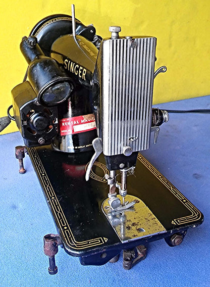 1955 SINGER MODEL 99K SEWING MACHINE EK966509 PERFECT WATCH VIDEO FREESHIP