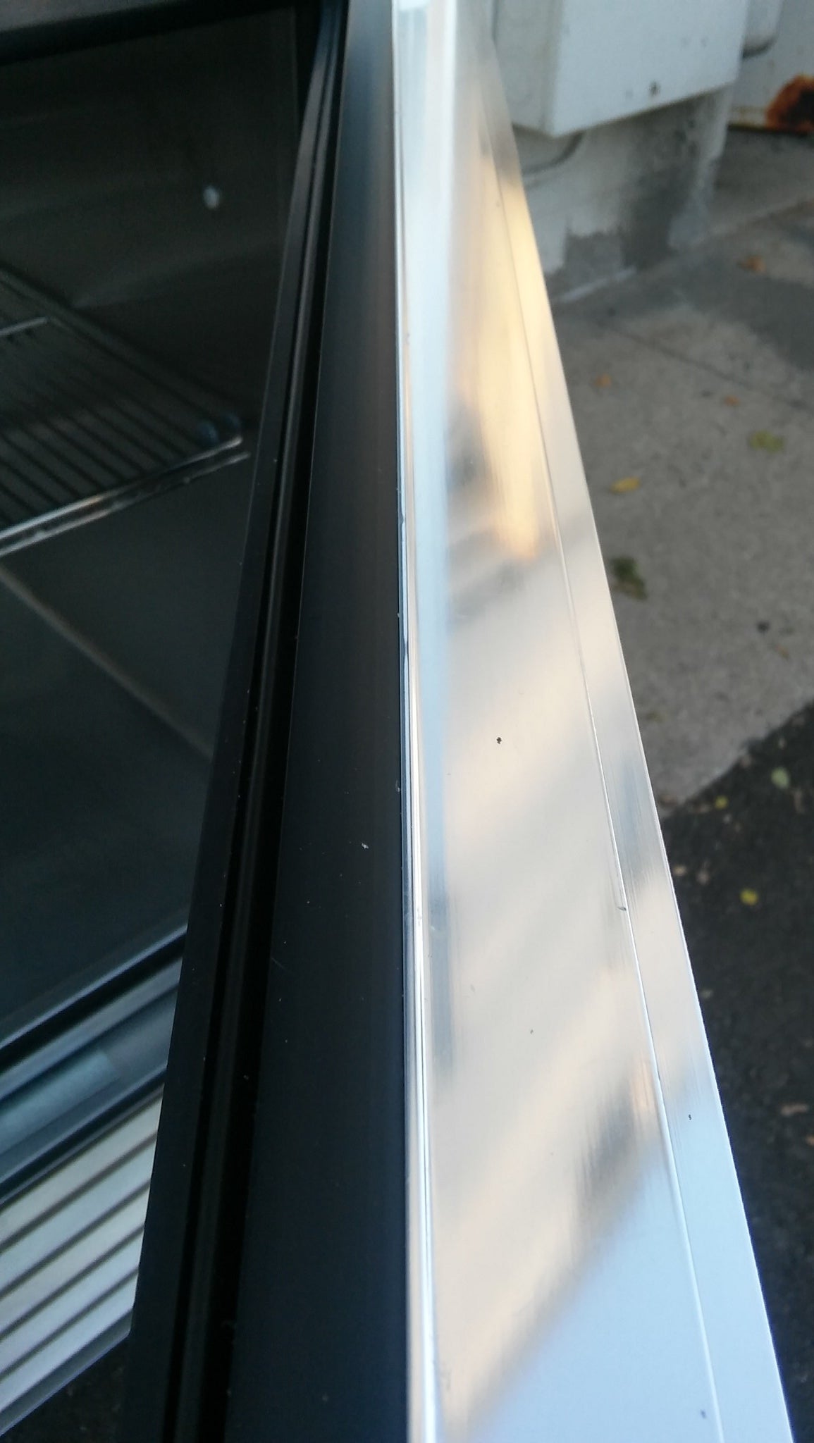 TRUE TS-28-2-G-2-PT GLASS DOOR PASS THRU COOLER REFRIGERATOR WATCHVIDEO FREESHIP