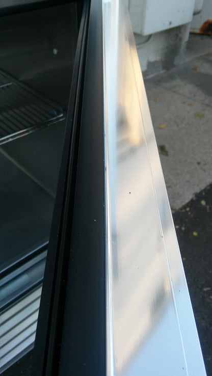 TRUE TS-28-2-G-2-PT GLASS DOOR PASS THRU COOLER REFRIGERATOR WATCHVIDEO FREESHIP