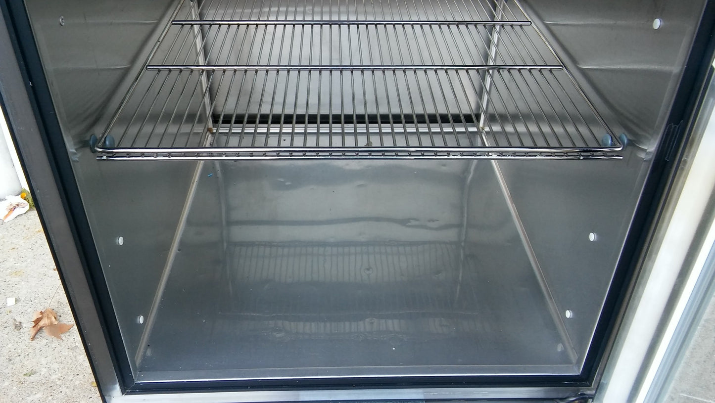 TRUE TS-28-2-G-2-PT GLASS DOOR PASS THRU COOLER REFRIGERATOR WATCHVIDEO FREESHIP