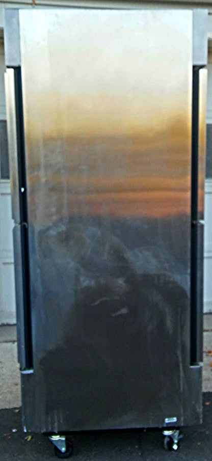 TRUE TS-28-2-G-2-PT GLASS DOOR PASS THRU COOLER REFRIGERATOR WATCHVIDEO FREESHIP