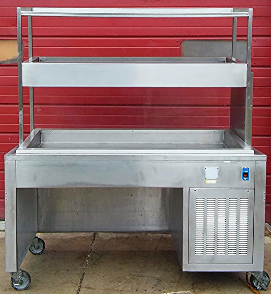 TRUE ST-2024-RT DOUBLE TRAY SET-N-SERVE ICED SALAD FOOD COLD BAR BUFFET FREESHIP