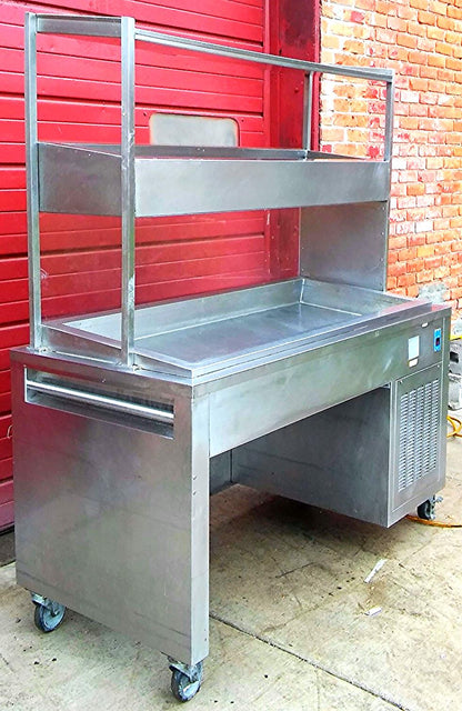 TRUE ST-2024-RT DOUBLE TRAY SET-N-SERVE ICED SALAD FOOD COLD BAR BUFFET FREESHIP