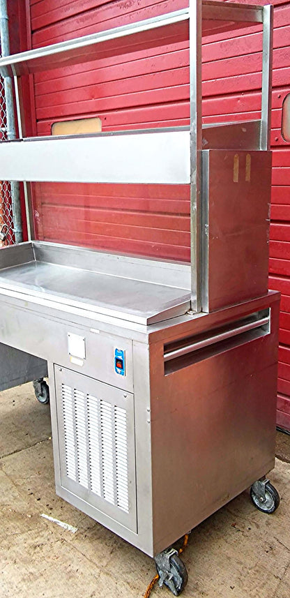 TRUE ST-2024-RT DOUBLE TRAY SET-N-SERVE ICED SALAD FOOD COLD BAR BUFFET FREESHIP