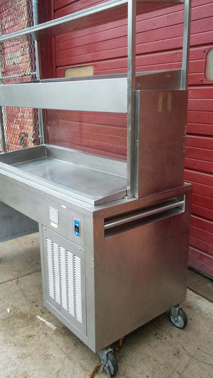 TRUE ST-2024-RT DOUBLE TRAY SET-N-SERVE ICED SALAD FOOD COLD BAR BUFFET FREESHIP