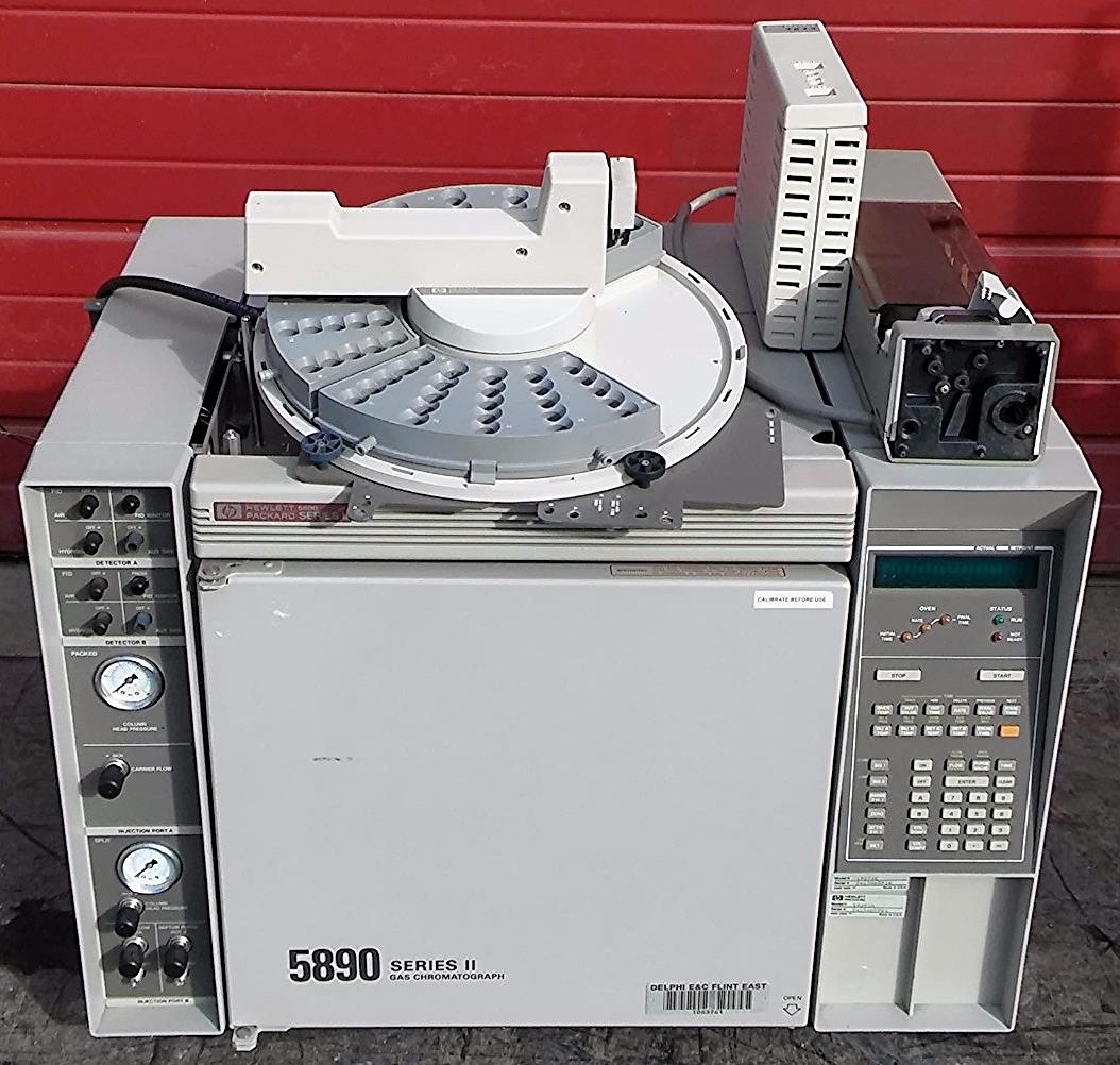 HEWLETT PACKARD 5890 SERIES II GAS CHROMATOGRAPH 7673 AUTOSAMPLER FREESHIPPING