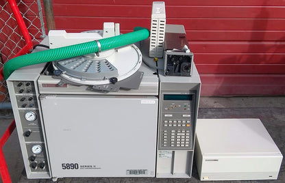 HEWLETT PACKARD 5890 SERIES II GAS CHROMATOGRAPH 7673 AUTOSAMPLER FREESHIPPING