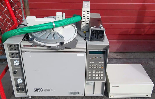 HEWLETT PACKARD 5890 SERIES II GAS CHROMATOGRAPH 7673 AUTOSAMPLER FREESHIPPING