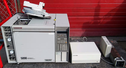 HEWLETT PACKARD 5890 SERIES II GAS CHROMATOGRAPH 7673 AUTOSAMPLER FREESHIPPING