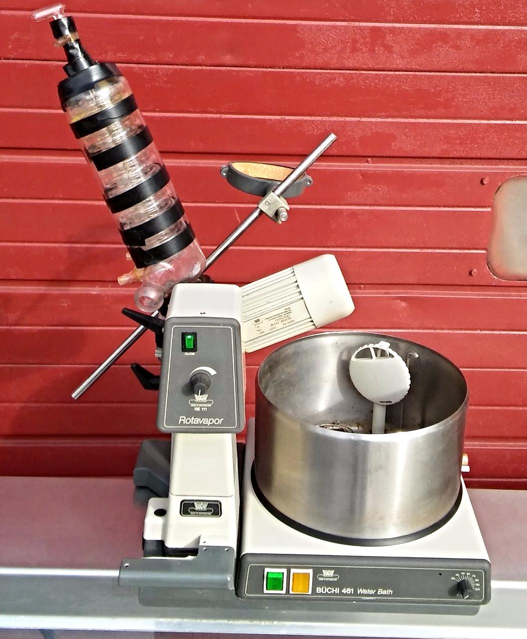 BUCHI RE-111 ROTAVAPOR & 461 WATER BATH  FREE SHIP