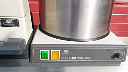 BUCHI RE-111 ROTAVAPOR & 461 WATER BATH  FREE SHIP