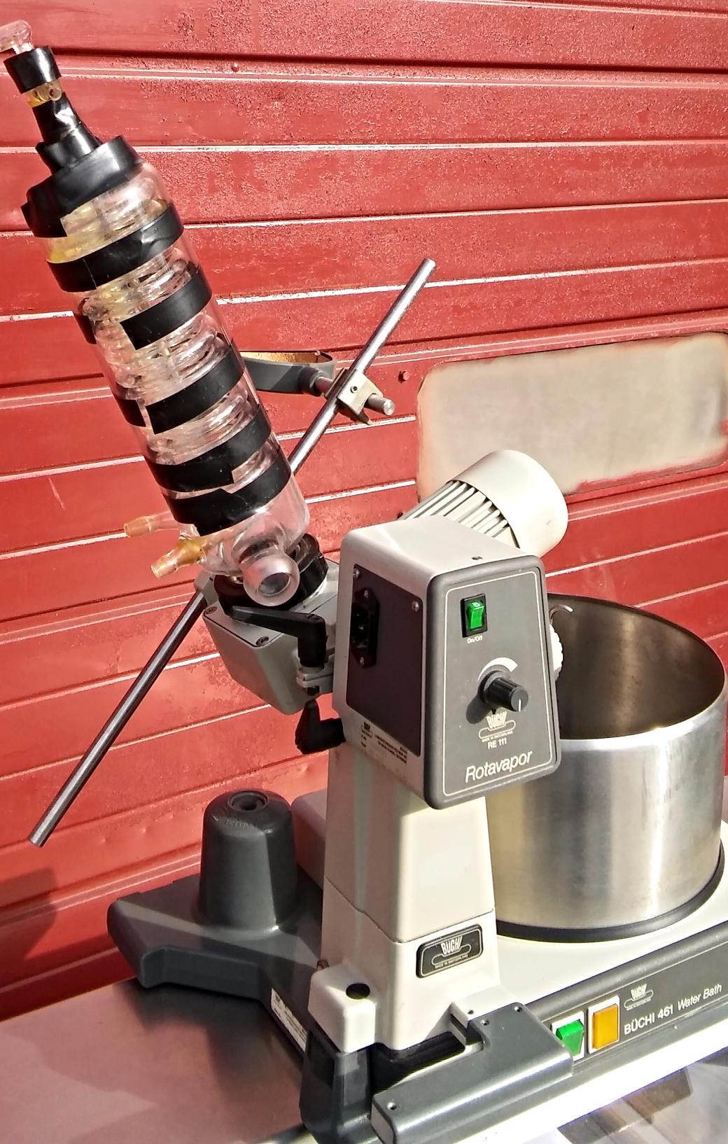 BUCHI RE-111 ROTAVAPOR & 461 WATER BATH  FREE SHIP