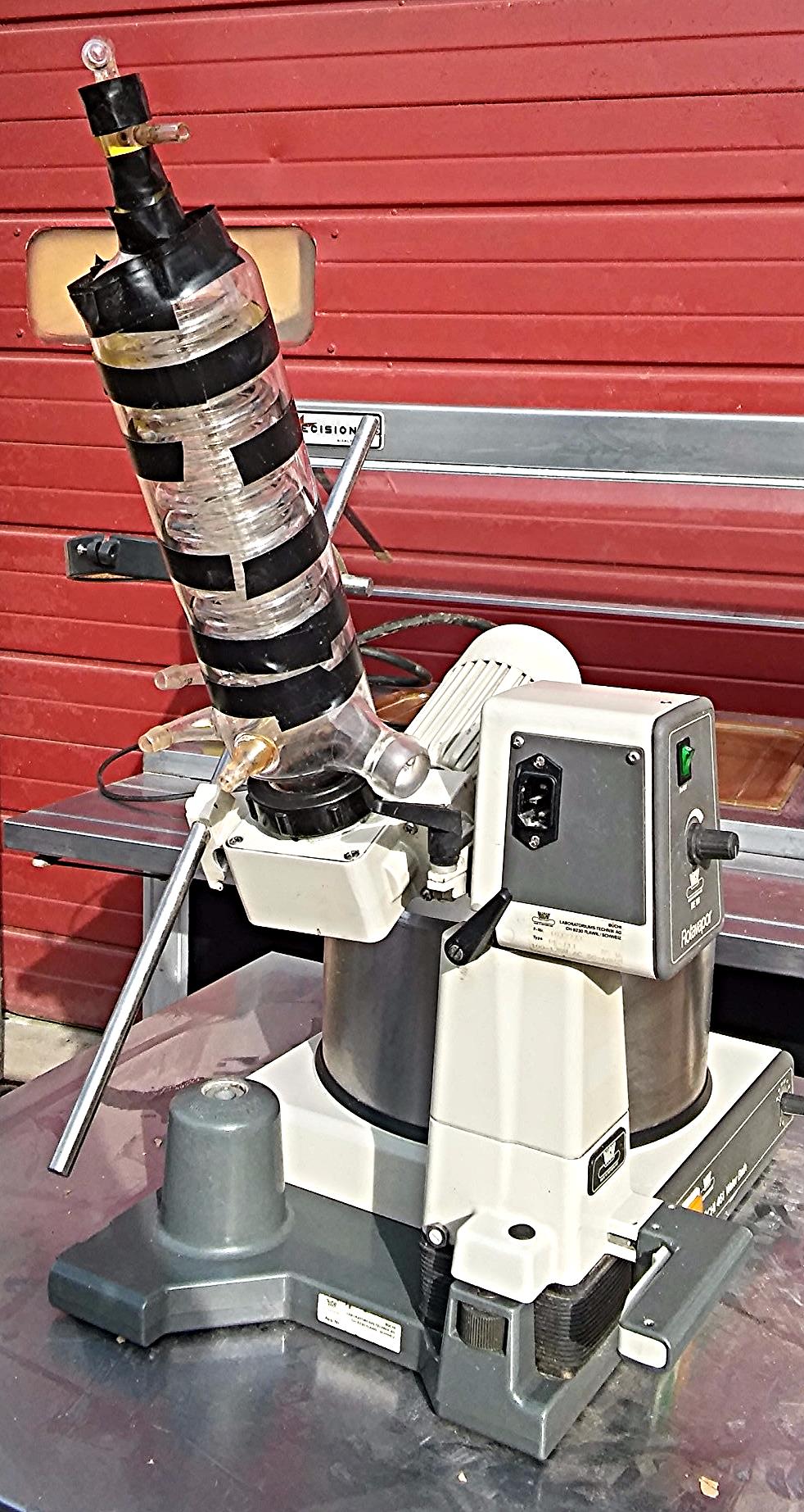 BUCHI RE-111 ROTAVAPOR & 461 WATER BATH  FREE SHIP