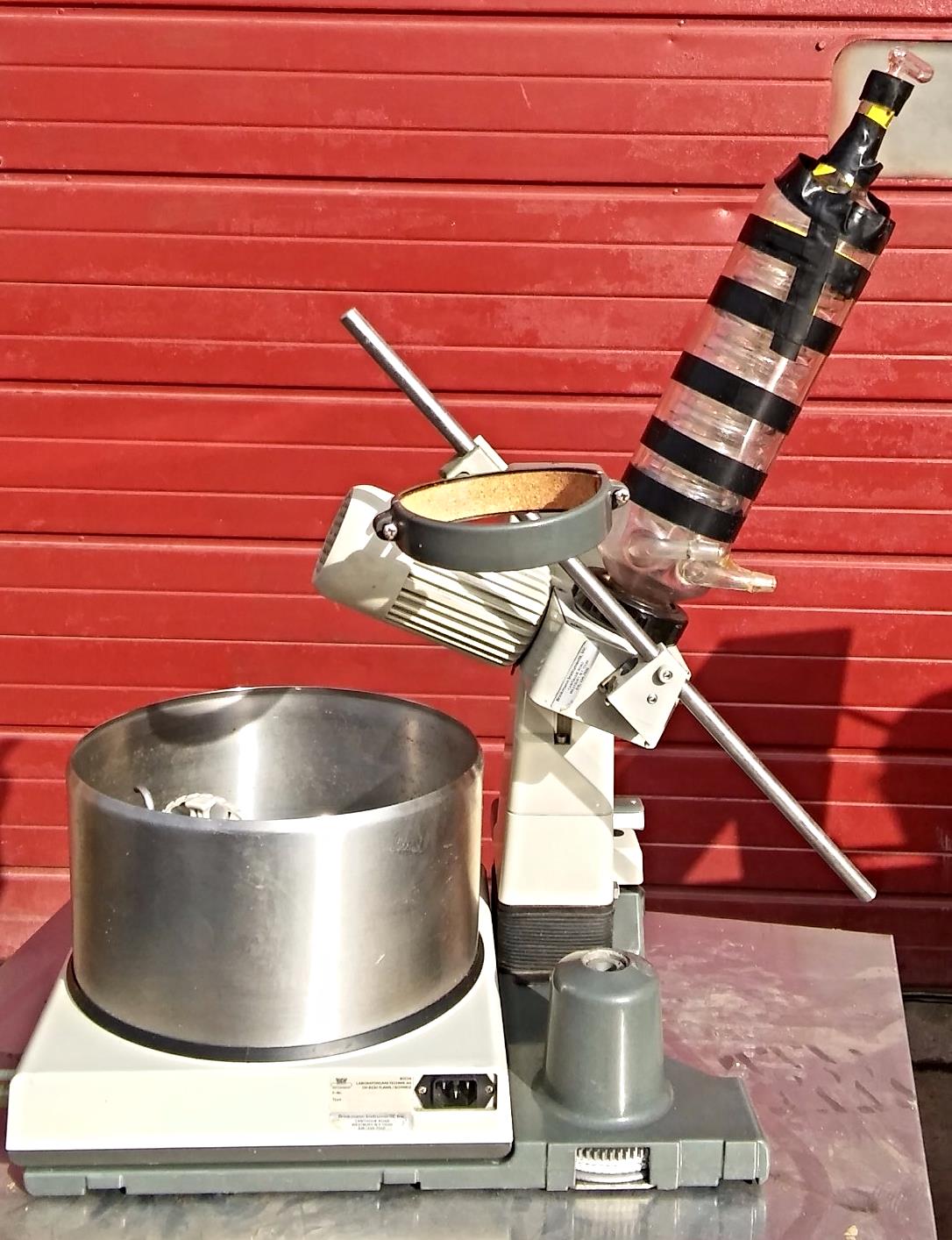 BUCHI RE-111 ROTAVAPOR & 461 WATER BATH  FREE SHIP